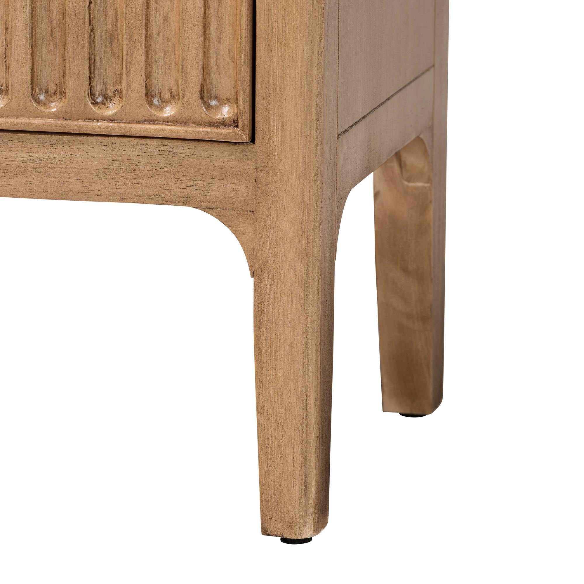 bali & pari Lavi Traditional Chest, 3-Drawer, Antique Beige
