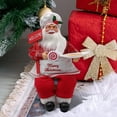 thumbnail image 6 of Christmas Decoration Santa Claus Figurine for Festival Tabletop Xmas Party, 6 of 8