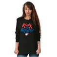thumbnail image 4 of Dominican Pride Rock the Republic Plus Size Long Sleeve Graphic Tee Shirt Brisco Brands 2X, 4 of 5