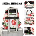 thumbnail image 3 of FORMRS Mini Backpack Purse for Women Travel Daypack Casual Shoulder Bag, White Apple Pattern, 3 of 7