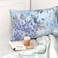 thumbnail image 4 of Salouo Bird Butterfly Stripe Pattern Pillow Cases,1PC Pillow Covers with Envelope Closure Decorative Pillow Case for Bed Couch,Pillows Not Included-16"x24", 4 of 6
