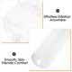 thumbnail image 3 of BEADCEST Almohada De Aire Inflable Cilíndrica Transparente Para Y Espalda Ideal Para Hogar Y Viaje, 3 of 8