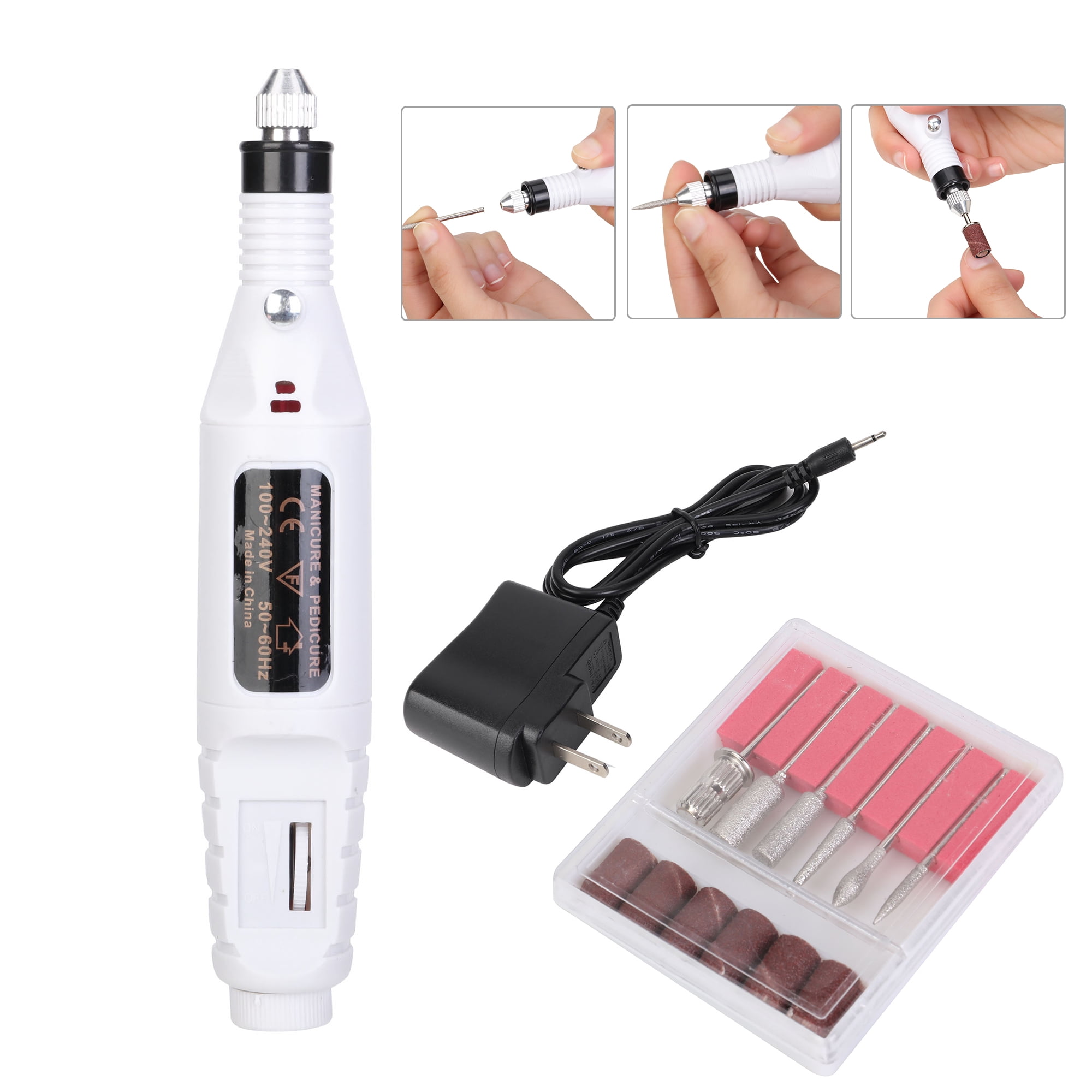 LELINTA Electric Nail Drill Machine, 18000 RPM Nail Drill Kit