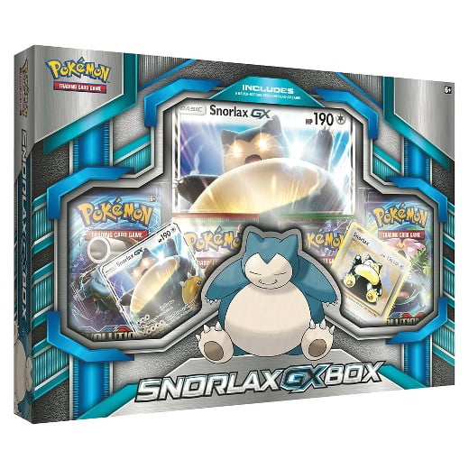 Pokemon Snorlax Gx Box Trading Cards Walmart Com Walmart Com