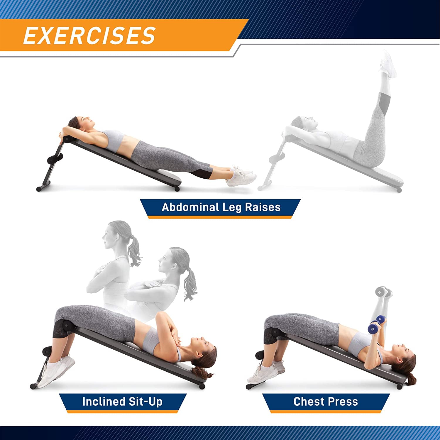 Bench for abs and chest sale