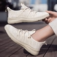 thumbnail image 6 of XIMIN Womens Slip On Pull On Light Casual Sports Hands Free Sneakers Tennis Walking Orthopedic Shoes Breathable Comfort Athletic Gym Workout Cross Training Running Sneakers, 6 of 6