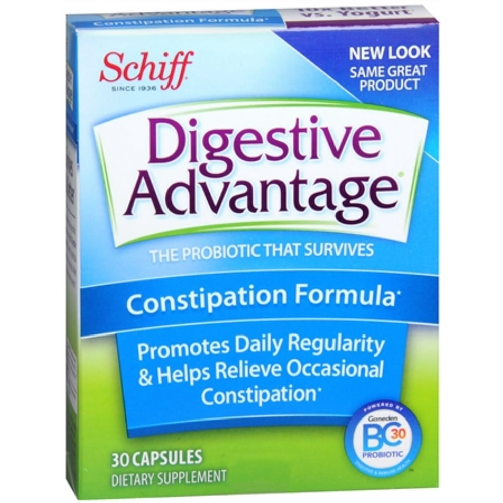 Digestive Advantage Daily Constipation Formula Capsules 30 Capsules