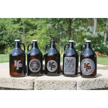 

USMMA Merchant Marine Academy KP Growler Sand Carved Screw Cap graduation commencement USNA USAFA