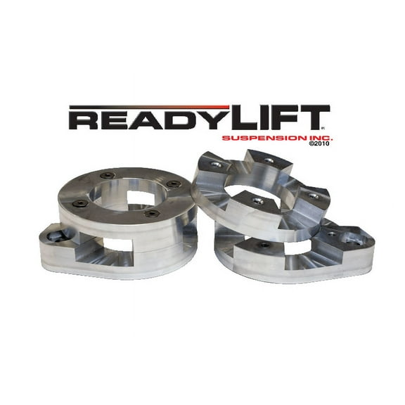 ReadyLift Suspension 07-17 Jeep Wrangler JK 1.0in-2.0in Adj Fr Coil Spacer Lvling Kit Billet Alum. Fits select: 2008,2015-2017 JEEP WRANGLER UNLIMITED