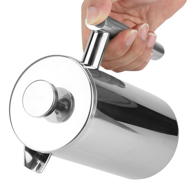 Sonew French Press, Coffee Press Pot,Double Walled Stainless Steel Coffee Maker French Press Tea Pot with Filter
