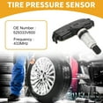 thumbnail image 2 of Sensor de presión de neumáticos No.529333V600 para Hyundai Azera 2014-2017 Sensor TPMS 1 Pc 433MHz, 2 of 7