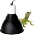 thumbnail image 3 of Reptile Lamp Fixture, 5.5 Inch Deep Dome Reptiles Heat Lamp Fixture for UVB UVA Bulb,Heat Basking Bulb,Optical Reflection Heat Lamp Fixtures for Reptile Amphibian Tank Terrariums, 3 of 8