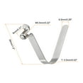 thumbnail image 2 of Unique Bargains 16pcs Single Button Kayak Paddle Snap Spring Clip 5.5x8x38mm V-Shaped Hollow Telescopic Locking Tube Clips, 2 of 5