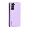 thumbnail image 5 of Decase Shockproof Leather Wallet Phone Case for Samsung Galaxy S22 Plus,Classic PU Leather Magnetic Closure Folio Flip Stand Card Slots Phone Case Cover,Purple, 5 of 11