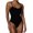 Black, variant on HBFAGFB Rompers for Women Suspenders Slim Fit Bottoming Jumpsuit with Triangle Bottoms Black Size M