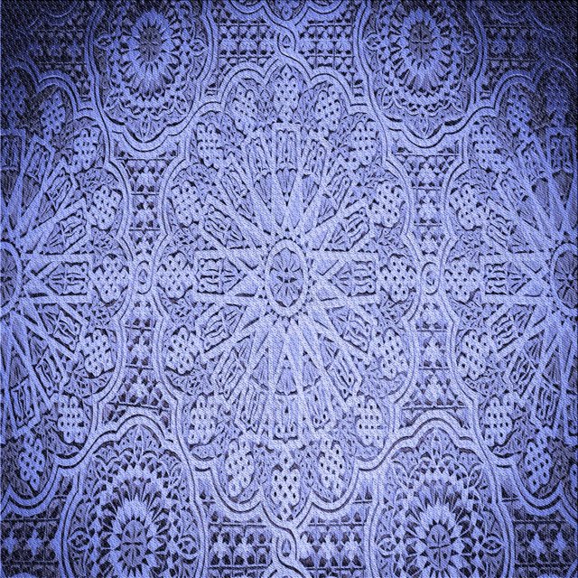 Ahgly Company Tapis d'Intérieur Lavable en Machine Carré Transitionnel Bleu Ciel, 8 Pieds Carré