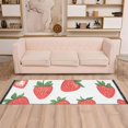 thumbnail image 2 of Yayeee Runner Rug for Bedroom 2'x6' Machine Washable Hallway Non Slip Mat, Strawberry, 2 of 8