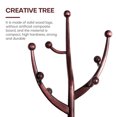 thumbnail image 4 of Foreate 71" Heavy Duty Wood Coat Rack Vintage Freestanding Large Tree Rack Stable Stand w/ 8 Branch Hooks Clothes Hanger for Corner Entryway Bedroom Office, 4 of 10
