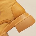 thumbnail image 6 of Wensltd Womens Mid Calf Boots Wide Width Low Heel Lace Up Round Toe Boots Fall Shoes, 6 of 9