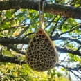 thumbnail image 4 of Pollinating Palace - Eco-friendly Handmade Natural Wood Hanging Habitat-Bee House, 4 of 6