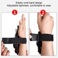 thumbnail image 4 of Wrist Launch Toy, Automatic USB Rechargeable One Button Retrieval Wrist Web Launch Toy  Suction Cup  for Kids for Indoor Black,Blue, 4 of 7