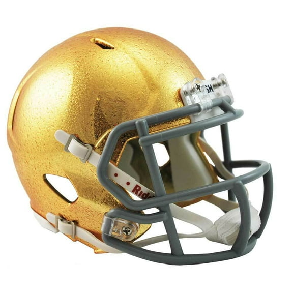 Notre Dame Fighting Irish HydroSkin Riddell Speed Mini Football Helmet