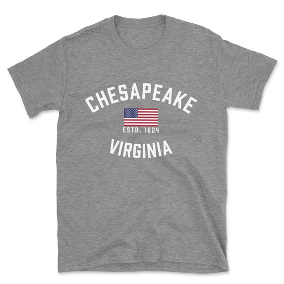 Chesapeake Virginia Patriot Men's Cotton T-Shirt