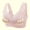 Pink, variant on Post Surgery Bra Surgical Bra Sports Bra Front Closure Bras for Women Close Breast Augmentation Bra Wireless