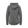 thumbnail image 3 of MV Sport W25164 Vintage Fleece Ladies Hoodie-Charcoal - 087-S, 3 of 3