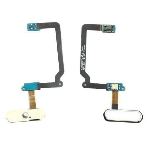 Home Button Flex Cable Replacement Part for Samsung Galaxy S5 - White