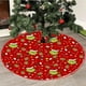 thumbnail image 1 of How the Grinch Stole Christmas Merry Gr1nchmas Christmas Tree Skirt Collar 48 Inch, Soft and Funny Farmhouse Holiday Decor Xmas Party Holiday Decoration, 1 of 6