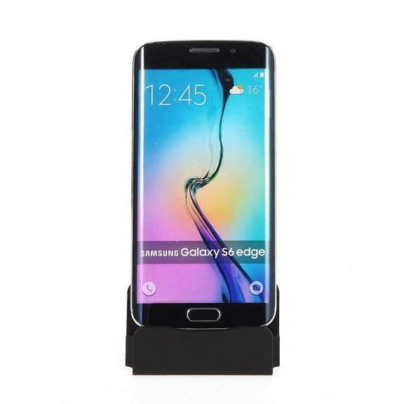 SOPOTUTU USB Type C Desktop Charger Cradle Dock Station for Fast Charging Black