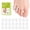 Clear, variant on Bukihome Silicone Toe Protectors – Silicone Open Pinky Toe Sleeves for Hammer Toes, Corns, Calluses, Blisters – Soft Gel Protector Toe Cushions for Pain Relief - 24 Count