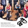 thumbnail image 3 of MEIBUTYUP Black Anti- Bike Pedal Strap Belt for Cycling Safety, and Adjustable, 3 Sets, 3 of 6