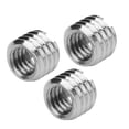 thumbnail image 2 of 30 Pcs Threaded Inserts Inner M6X1.0 Outer M8X1.25 Length 6MM Male Female Nut, 2 of 10