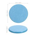 thumbnail image 2 of 4pcs Water Absorbent Diatomite Coasters Diatomite Cup Mats Water Absorbing Coaster, 2 of 6