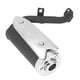 thumbnail image 1 of Tubo de escape para motocicleta, tubo de escape para scooter, tubo de escape de metal para motocicleta, reemplazo del tubo de escape, rendimiento inigualable, 1 of 9