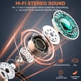 thumbnail image 2 of Auriculares Deportivos Inalámbricos Bluetooth 5.3 con Gancho IPX7 Resistente al Agua 60H Autonomía Micrófono HD y Pantalla LED, 2 of 7