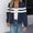 Blue, variant on Sevevn Bomber Jackets for Women Spring Fashion 2025 Cute Jacquard Coats Lightweight Zip Up Jackets Dressy Casual