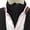 Black, variant on Men Classic Solid Color Long Scarves Cravat Ascot Ties Gentlemen Neckties