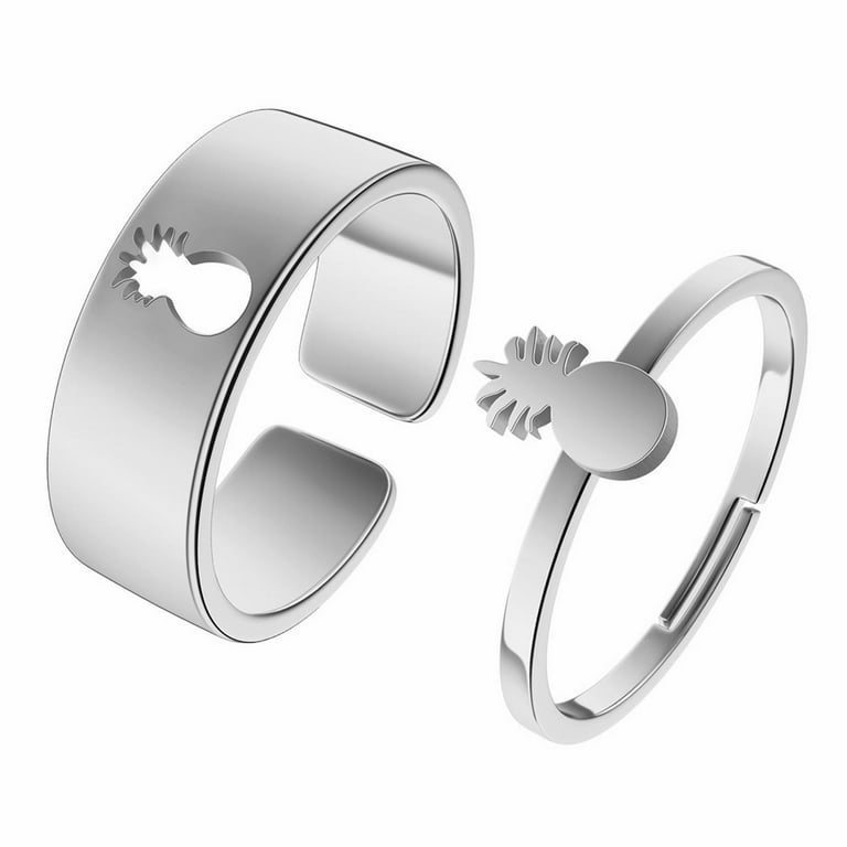 Men's Simple Sterling Silver Jewelry Set