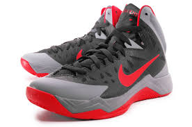 Red and gray basketball shoes Clearance