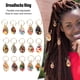 thumbnail image 4 of Rastas de concha ANGGREK decoración delicada colgante de trenzado de pelo 15 Uds, 4 of 8