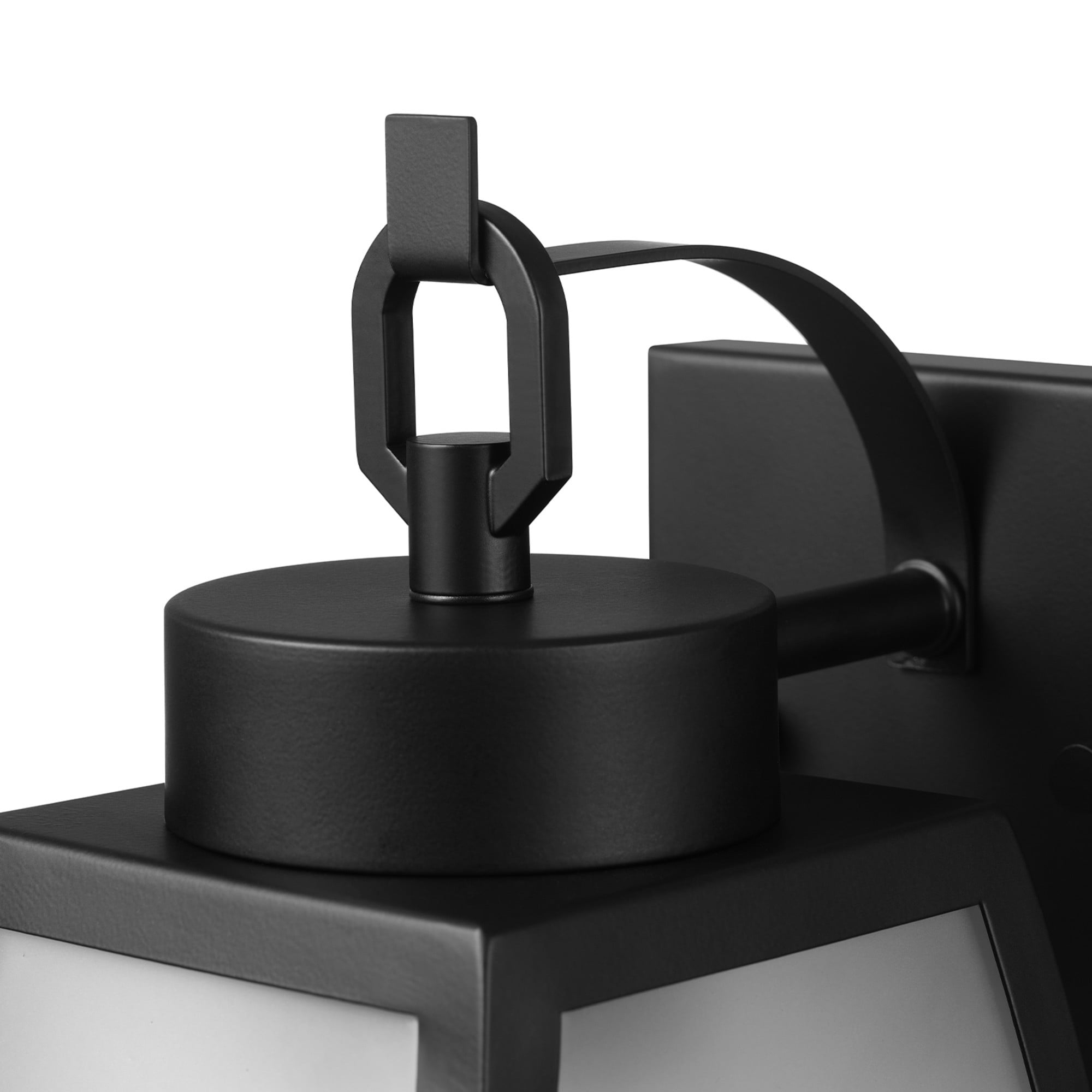 Globe Electric 91011571 13" Tall Led Outdoor Wall Sconce - Black