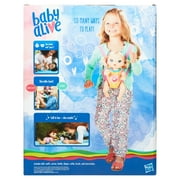 Baby Alive Baby Go Bye Bye: Blonde Hair Doll, for Ages 3 and up, 30+ Phrases and Sounds