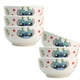 thumbnail image 1 of Set de 6 Platos Hondos o Bowls para Sopa, Elaborado de Porcelana con Diseño Stitch Navideño, Color Blanco, 13.5 cm, 1 of 8