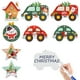 thumbnail image 2 of De Navidad Personalizadas, Bricolaje, Bendiciones Para Escribir, Colgante De Madera, Accesorios De Decoración Para El Árbol De Navidad Para El Hogar 10 Uds. Eigraketly HA039190-00, 2 of 6