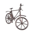 thumbnail image 3 of Retro Iron Bike Decor Handmade Steel Motorcycle Model for Home Office Light Brown 12.5x6x10 Inches, 3 of 4
