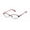 White, variant on NEW THALIA IRMA WOMENS/LADIES DESIGNER FULL-RIM PURPLE / ORANGE BEAUTIFUL GLAMOROUS INEXPENSIVE FRAME DEMO LENSES 51-15-135 EYEGLASSES/EYEWEAR