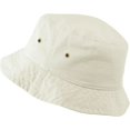 thumbnail image 4 of ORUYROP Unisex Washed Cotton Bucket Hat Summer Outdoor Cap, 4 of 6